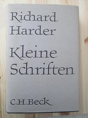 Kleine Schriften