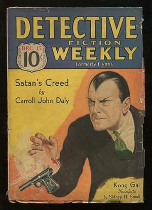 Bild des Verkufers fr Detective Fiction Weekly (December 17, 1932) zum Verkauf von ReadInk, ABAA/IOBA