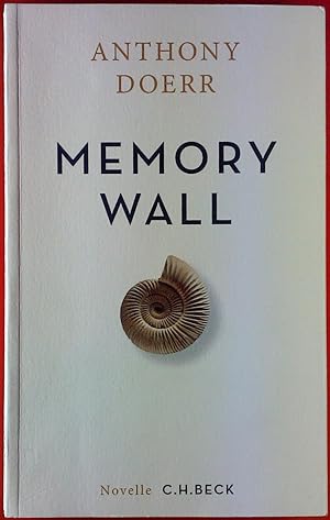 Seller image for Memory Wall. Novelle. for sale by biblion2
