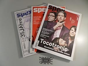 Seller image for SPEX 2013 - Das Magazin fr Popkultur : Mrz, April & Juli/August [3 Hefte, ohen CD's]. for sale by Druckwaren Antiquariat