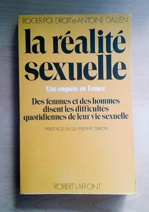 Image du vendeur pour La ralit sexuelle mis en vente par Librairie des Possibles