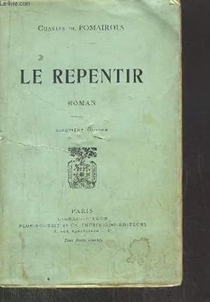 Bild des Verkufers fr LE REPENTIR zum Verkauf von Le-Livre