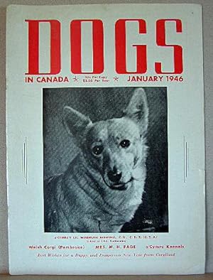 DOGS IN CANADA, JANUARY 1946