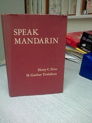 Seller image for Speak Mandarin ****first US/UK hb printing******* for sale by BRITOBOOKS