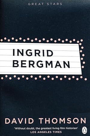 Imagen del vendedor de Ingrid Bergman (Great Stars) a la venta por Randall's Books
