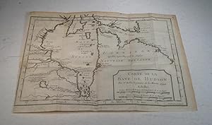 Carte de la Baye de Hudson. Par N. Bellin Ing. de la Marine, tiré de : Histoire et Description gé...