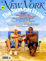 Image du vendeur pour New York Magazine, 30 June - 07 July, 2008 ("The Summer Issue" Cover with McCain-Obama Fist Bump) mis en vente par Armadillo Books