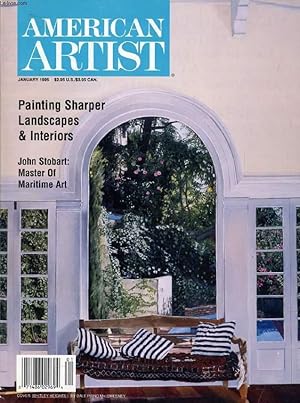 Seller image for AMERICAN ARTIST, VOL. 59, N 630, JAN. 1995 (Contents: Painting sharper landscapes & interiors. John Stobart, Master of maritime art. Magic realism. 7 Artists in O'Keeffe Country. A Conversation with Ed Carson.) for sale by Le-Livre