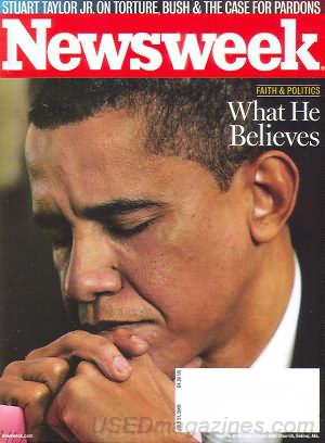 Seller image for Newsweek Magazine, 21 July 2008 (Cover Story, "Barack Obama: What He Believes") for sale by Armadillo Books