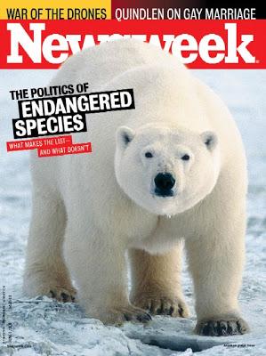 Seller image for Newsweek, 9 June 2008 (Cover Story, "The Politics of Endangered Species") for sale by Armadillo Books