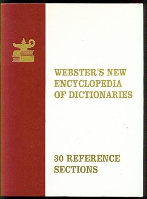 Imagen del vendedor de The New Webster's Encyclopedia of Dictionaries: 30 Reference Sections a la venta por Inga's Original Choices