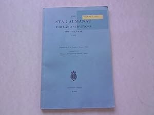 Bild des Verkufers fr The Star Almanac for Land Surveyors 1993. zum Verkauf von Antiquariat Bookfarm