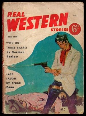 Imagen del vendedor de Real Western Stories Volume 24 Number 5 February 1959 a la venta por Raymond Tait