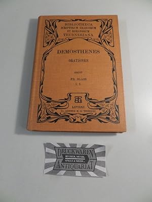 Bild des Verkufers fr Demosthenis Orationes : Vol. I - Pars I : Orationes I-XVII. zum Verkauf von Druckwaren Antiquariat