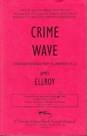 Seller image for Crime Wave for sale by Badger Books