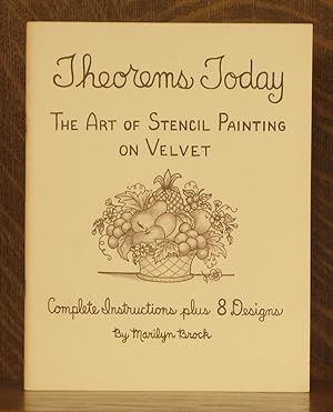 THEOREMS TODAY, THE ART OF STENCIL PAINTING ON VELVET