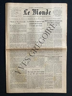 LE MONDE-N°6073-25 JUILLET 1964
