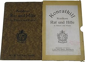 Bild des Verkufers fr Konditors Rat und Hilfe in Theorie und Praxis (Konrathilf), zum Verkauf von Versandantiquariat Hbald