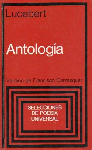 Seller image for Antologa. for sale by Los Papeles del Sitio