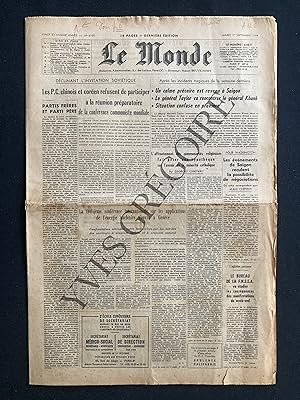 LE MONDE-N°6105-1er SEPTEMBRE 1964