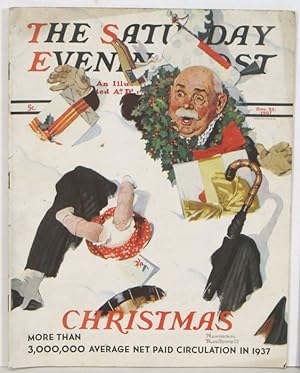 The Saturday Evening Post. 1937 - 12 - 25. [NORMAN ROCKWELL CHRISTMAS]