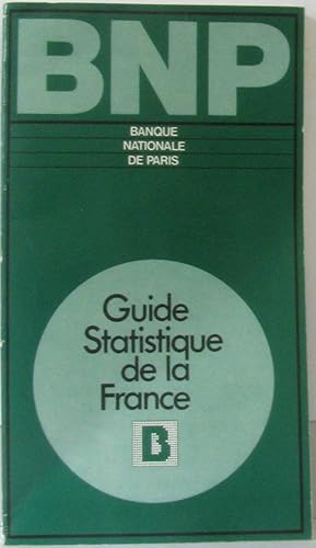 Seller image for Guide statistique de la France for sale by crealivres