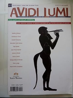 AVIDI LUMI Quadrimestrale di cultura musicale del Teatro Massimo di Palermo Anno III, Numero 7 Ot...