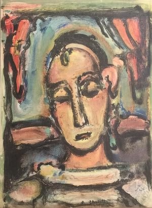 [COLOR LITHOGRAPHS] Roualt's "Head of a Girl" AND Derain's "Portrait of a Girl"