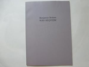 - War Requiem op. 66. 5. März 1945 - 5. März 1995. Programmheft für das Konzert am 5.3.1996 in de...