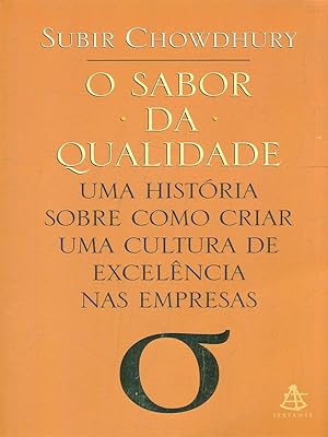 Seller image for O sabor da qualidade for sale by Librodifaccia