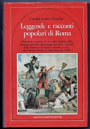 Immagine del venditore per LEGGENDE E RACCONTI POPOLARI DI ROMA (1985) venduto da Invito alla Lettura