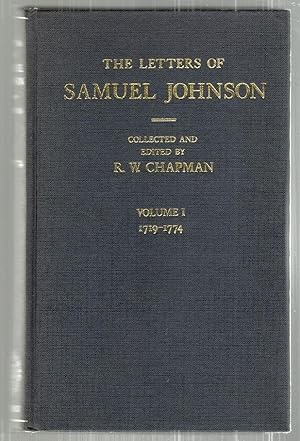 Letters of Samuel Johnson; With Mrs. Thrale's Genuine Letters to Him