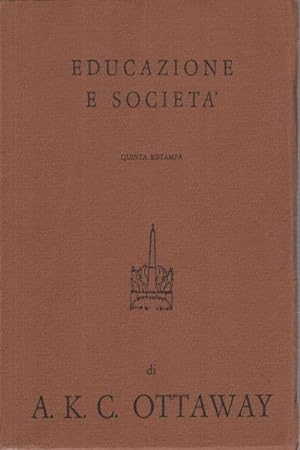 Seller image for Educazione e societ Introduzione alla Sociologia dell'Educazione for sale by Di Mano in Mano Soc. Coop