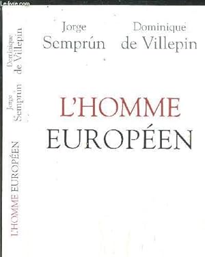Bild des Verkufers fr L'HOMME EUROPEEN zum Verkauf von Le-Livre