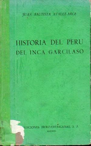 Seller image for HISTORIA DEL PER DEL INCA GARCILASO. Con sellos biblioteca. for sale by angeles sancha libros