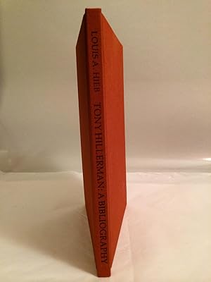 Seller image for Tony Hillerman, A Bibliography for sale by Needham Book Finders