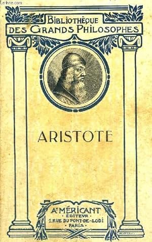 Bild des Verkufers fr ARISTOTE - CHOIX DE TEXTES - BILIOTHEQUE DES GRANDS PHILOSOPHES zum Verkauf von Le-Livre