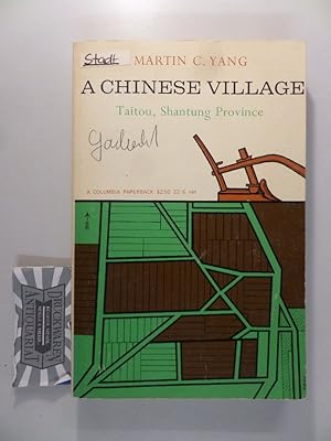 Image du vendeur pour A chinese village : Taitou, Shantung Province. mis en vente par Druckwaren Antiquariat