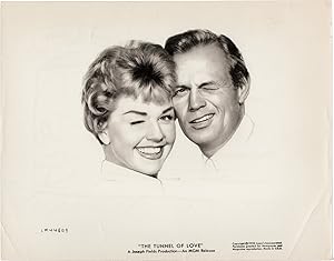 The Tunnel of Love (Original photograph of Richard Widmark and Doris Day from the 1958 film)