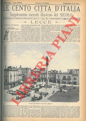 Immagine del venditore per Lecce. Otranto. venduto da Libreria Piani