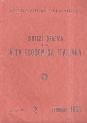 Sintesi grafica della vita economica italiana. Anno 2. 1968. Nn. 2, febbraio 1968; n. 3, marzo 19...