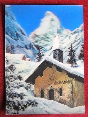 Église Noël 3D