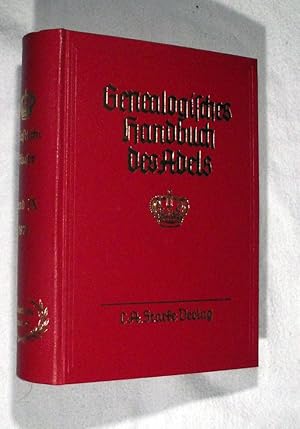 Bild des Verkufers fr Genealogisches Handbuch des Adels Band 50 der Gesamtreihe GENEALOGISHES HANDBUCH DER FURSTLICHEN HAUSER Band IX zum Verkauf von Portman Rare Books