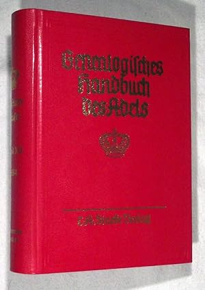 Bild des Verkufers fr Genealogisches Handbuch des Adels Band 85 der Gesamtreihe GENEALOGISHES HANDBUCH DER FURSTLICHEN HAUSER Band XII zum Verkauf von Portman Rare Books