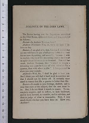 Dialogue on the Corn Laws