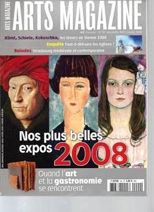 Art Magazine - N°20 (Décembre 2007 - Janvier 2008) : Nos plus belles expos 2008