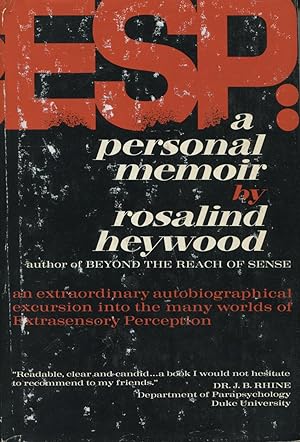 Seller image for ESP: A Personal Memoir for sale by Kenneth A. Himber