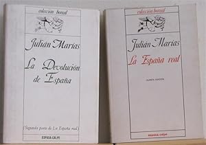 La España real.1ª parte. La devoción de España.2ª parte de La España real.Con firma y dedicatoria...