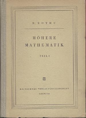 Höhere Mathematik für Mathematiker, Physiker, Ingenieure. Verschiedene Auflagen. Band 1-3 (von 5).
