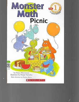 Bild des Verkufers fr Scholastic Reader Level 1: Monster Math Picnic zum Verkauf von TuosistBook